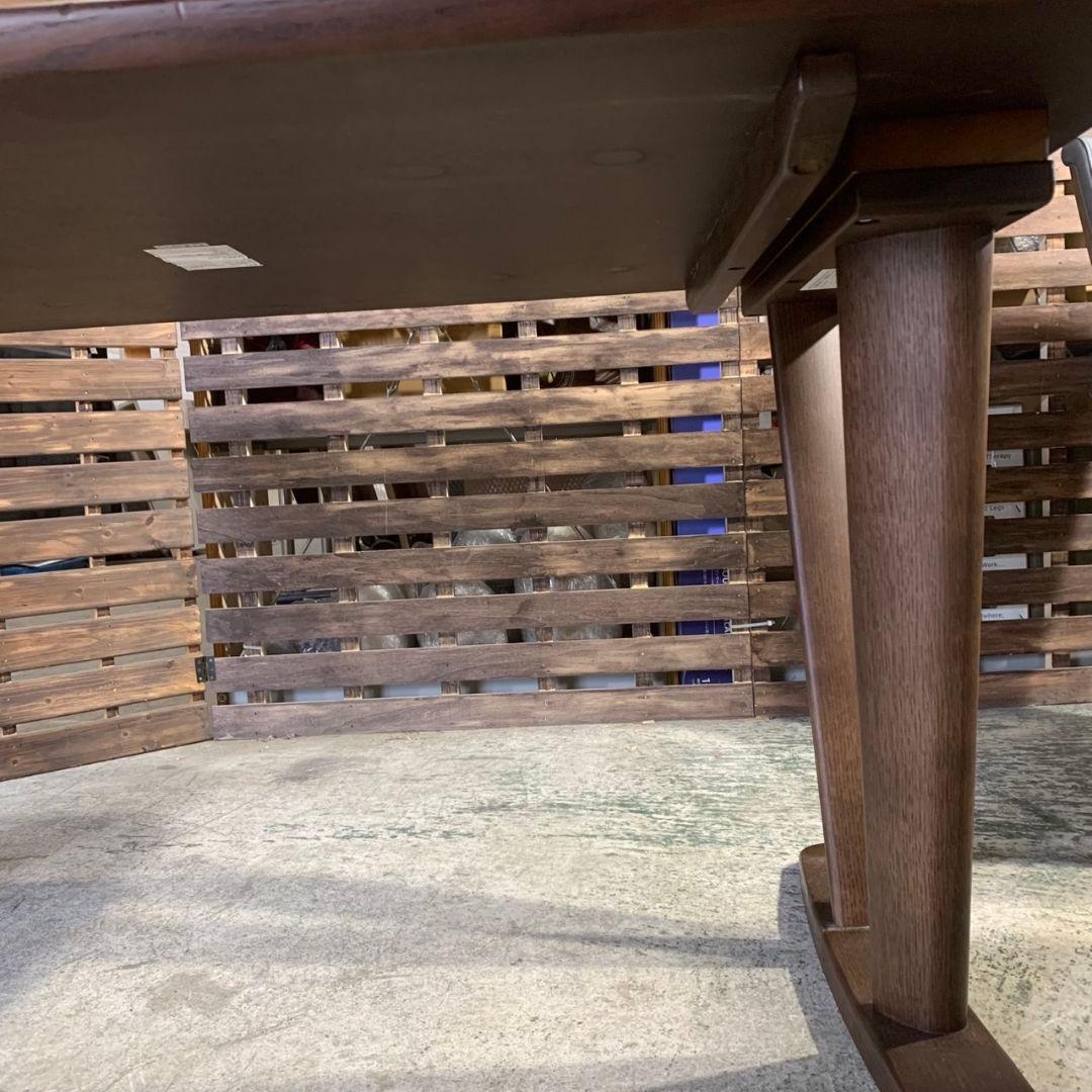 I464\" 現状品 Karimoku Chitano ダイニングセット 5点