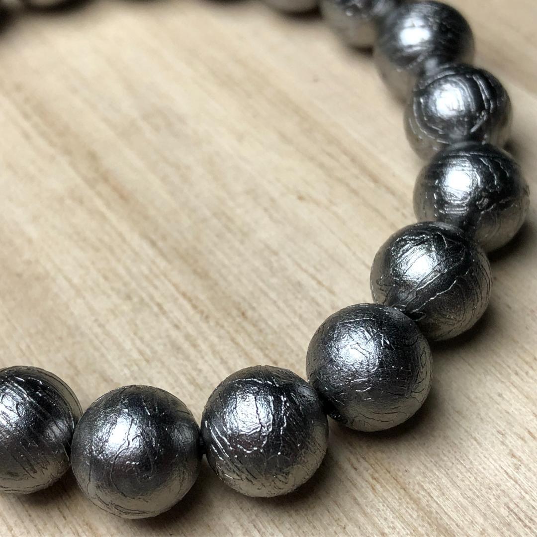 隕石 鉄隕石　アルタイ隕石　 ブレスレット　重さ77ｇ