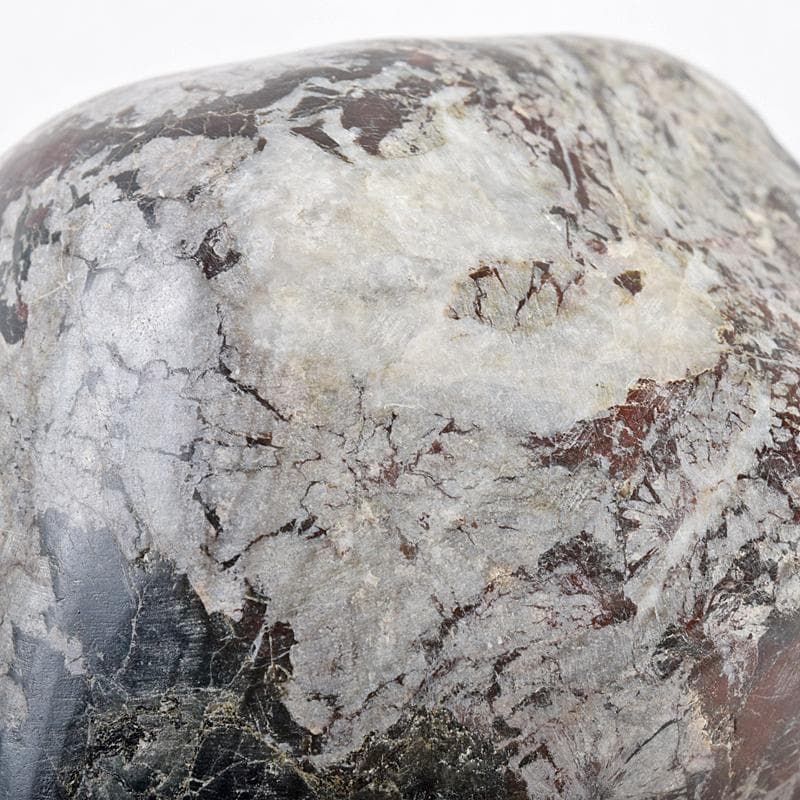 天然石　鑑賞石　菊花石　置物　重さ約1010g　V　R8516