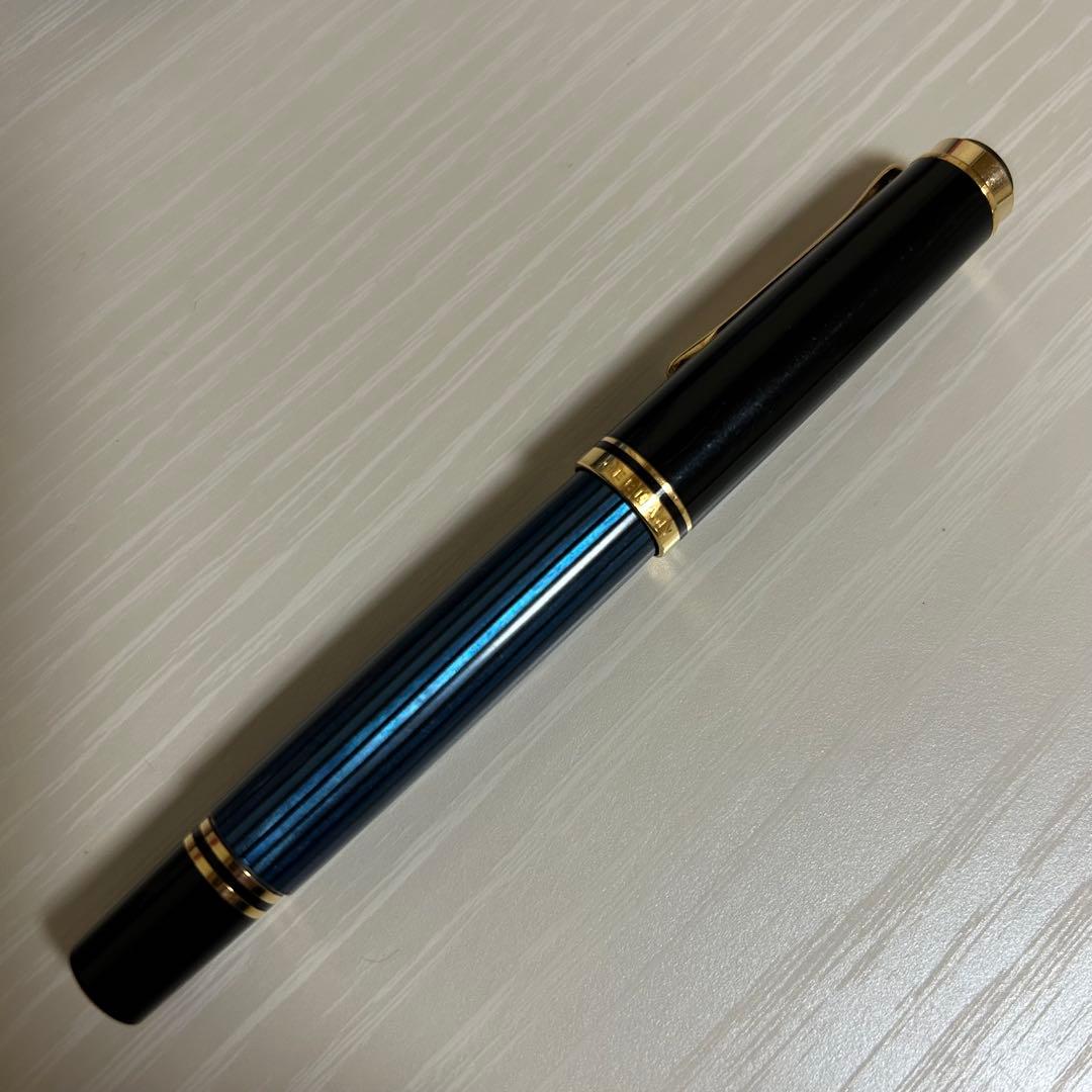 ペリカン スーべレーン m400 青縞 EF