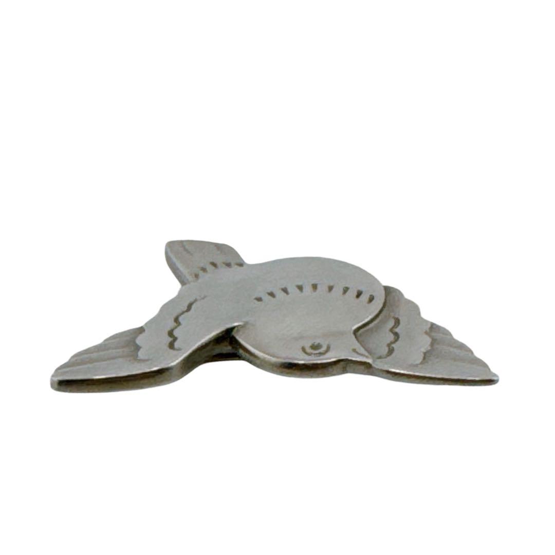 ジョージジェンセン ブローチ ピン バード 鳥 鳩 ハト ピジョン Sv925