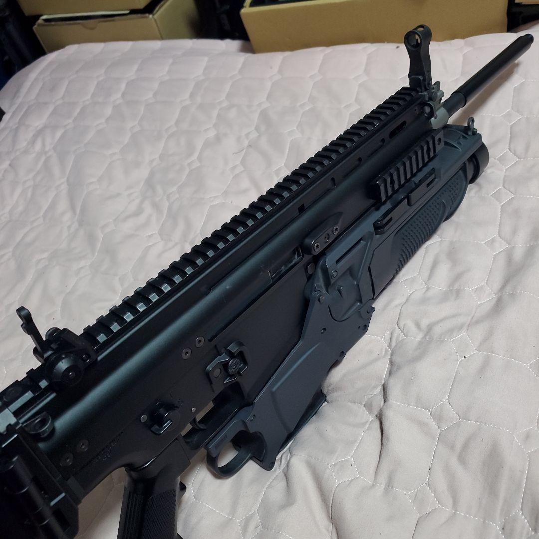 激安セール！東京マルイ 次世代電動ガン スカーH ブラック　グレネードランチャー