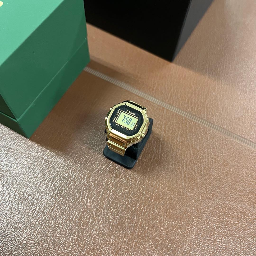 カシオ リングウォッチ CRW-001G-9JR CASIO ゴールド