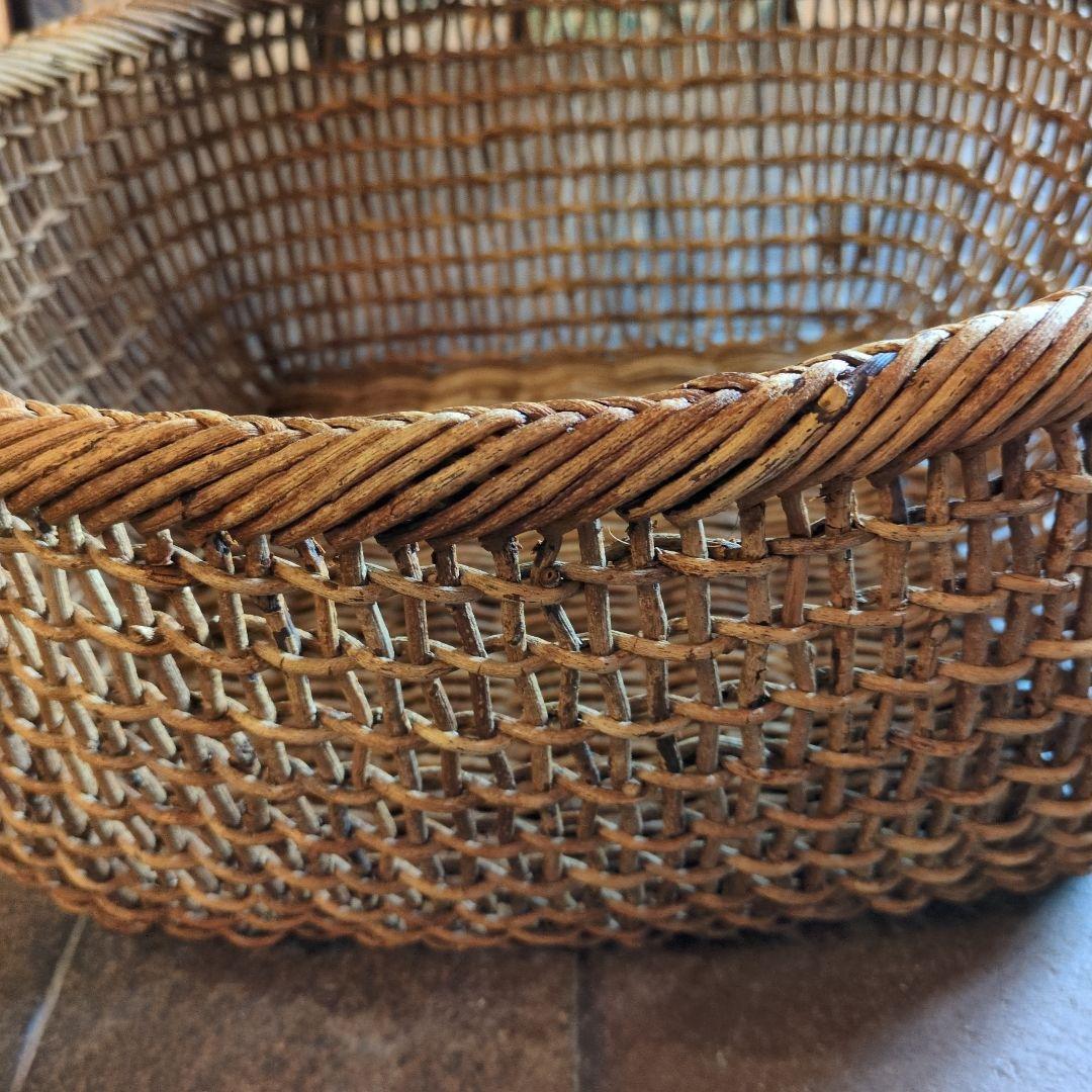 こぎんあけびの大丸カゴ