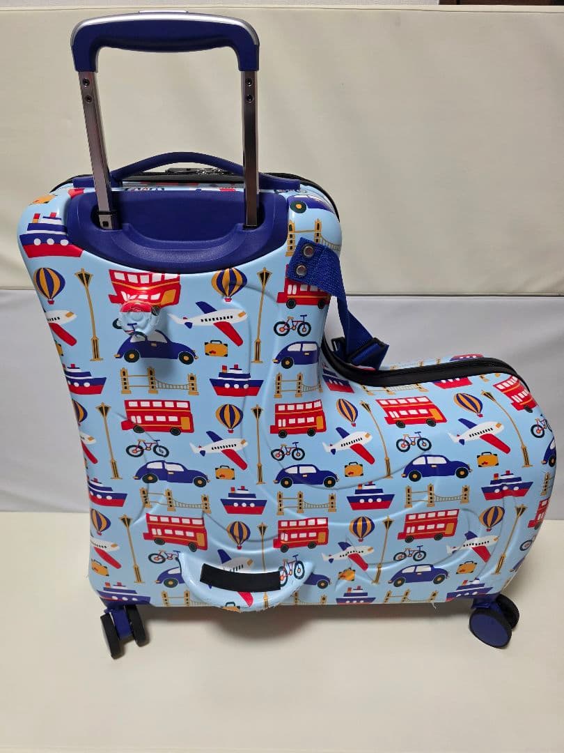 ノリッコ、子供が乗れるキャリーケース、AOWEILA