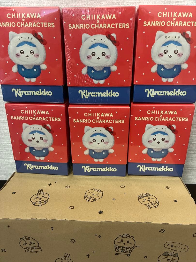 ちいかわ サンリオ kiramekko 6種コンプリートセット