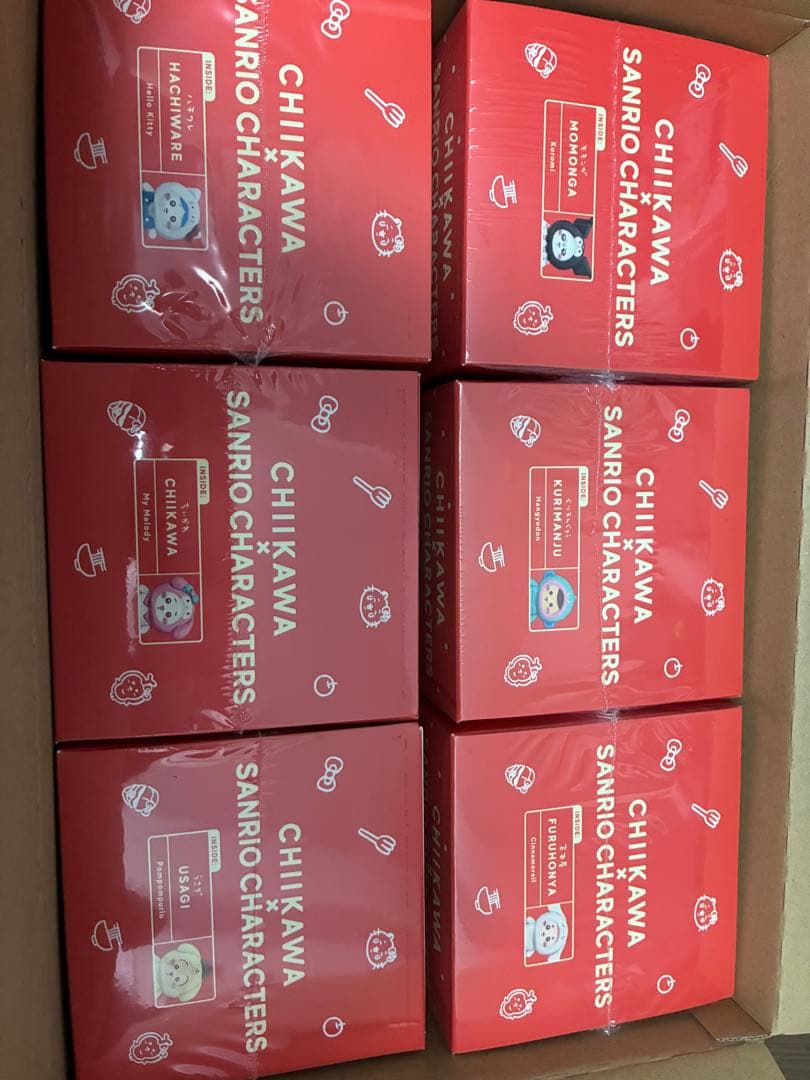 ちいかわ サンリオ kiramekko 6種コンプリートセット