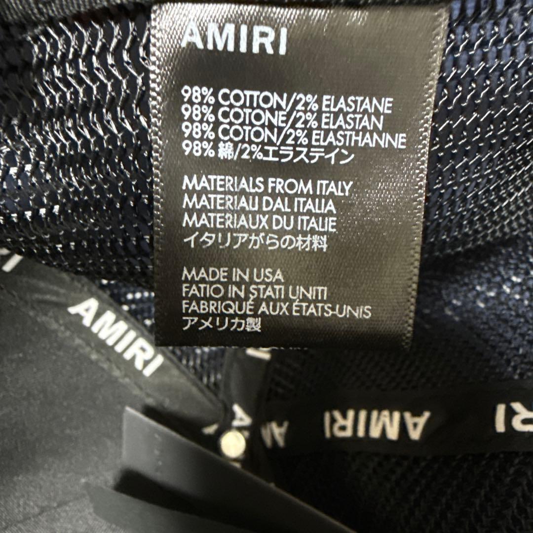 AMIRI キャップ ブラック