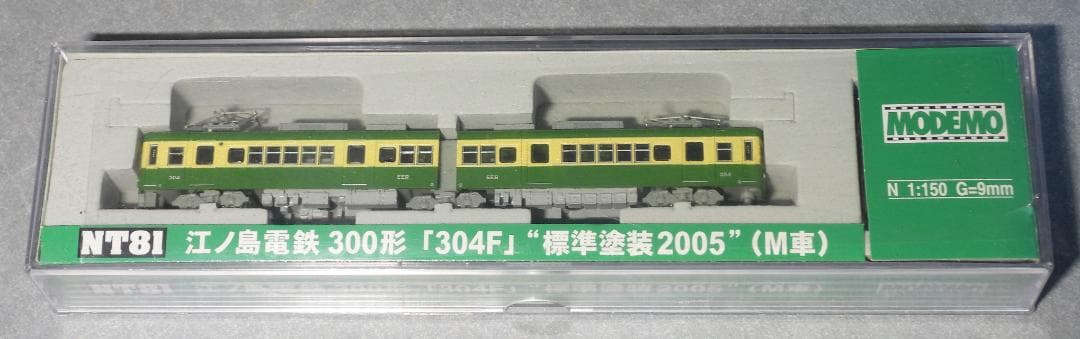 MODEMO NT81 江ノ島電鉄300形 304F 標準塗装