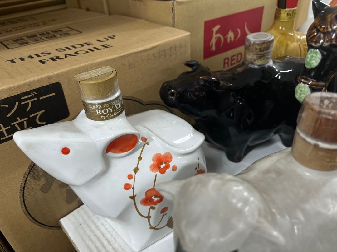 12生肖ウイスキーボトル それぞれセット12本