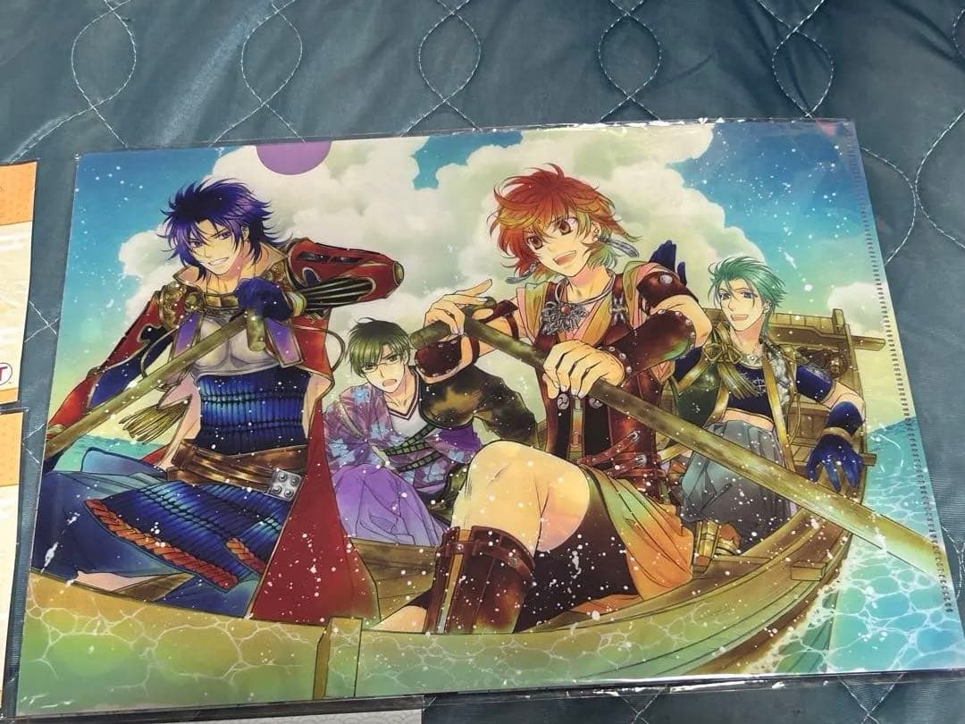 遙かなる時空の中で　クリアファイル　アクリルブロック　缶バッジ　メッセージカード