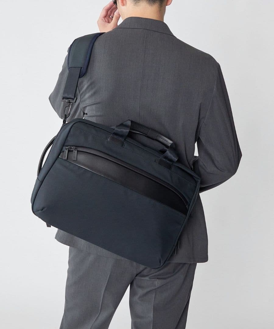 ☆極美品☆SHIPS　バリスティックナイロン 3WAY リュック　ブリーフケース