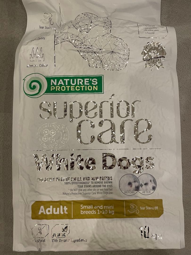 NATURE'S PROTECTION ホワイトドッグ10kg