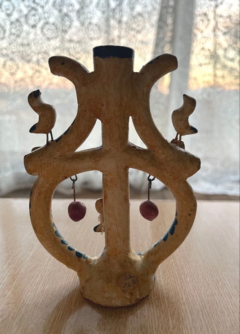【メキシコ】生命の樹 キャンドルスタンド ビンテージ