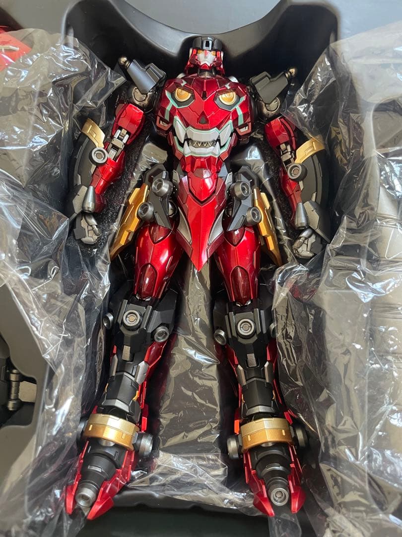 値下 オマケ付 CCSTOYS グレンラガン ラゼンガン 合金 フィギュア