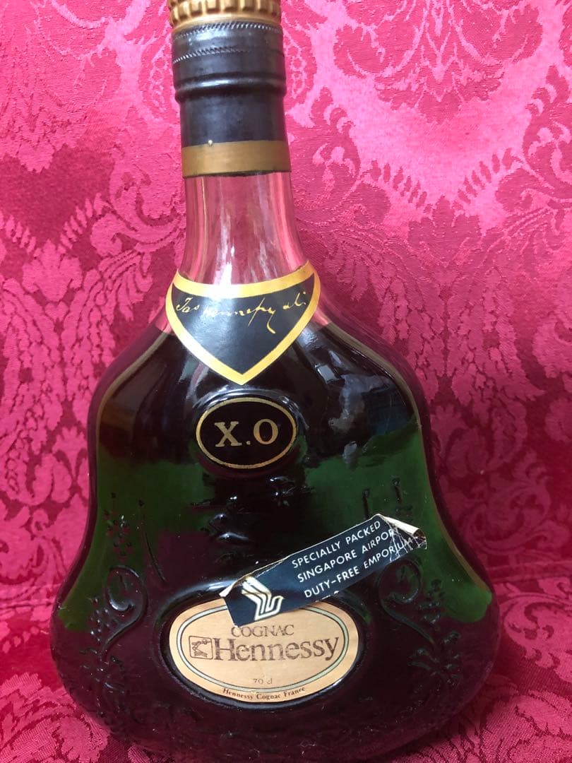 ヘネシー Hennessy XO 金キャップ グリーンボトル コニャック