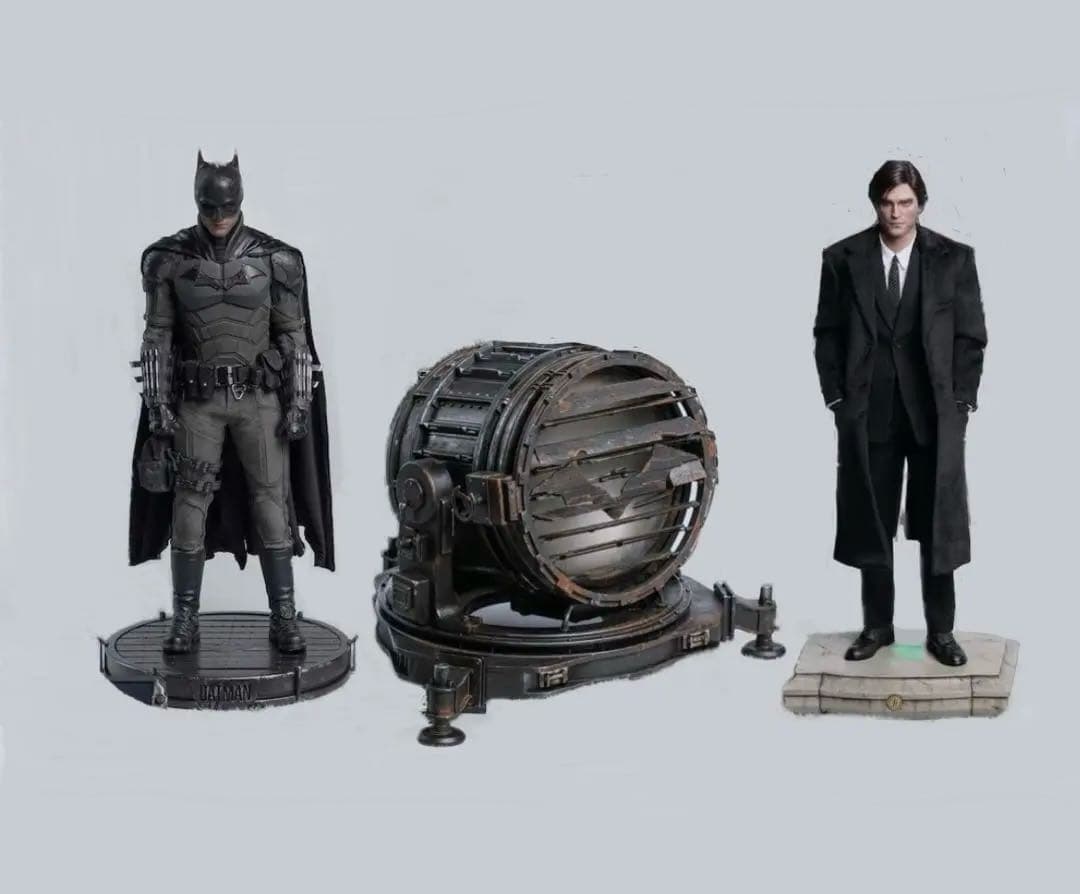 INART 植毛ヘッド DX版 バットマン 3点セット 1/6 フィギュア