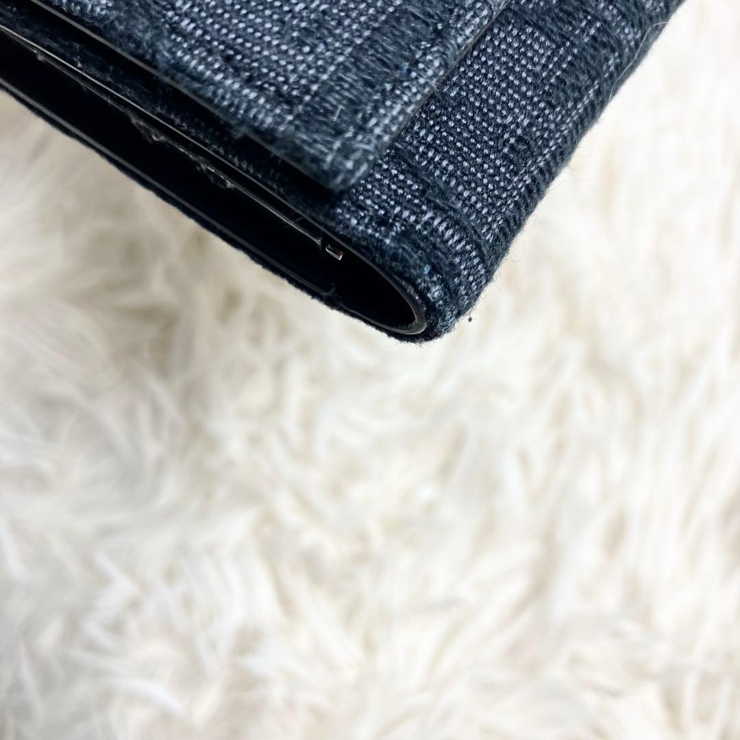 【極美品】 クリスチャンディオール キーケース オブリーク