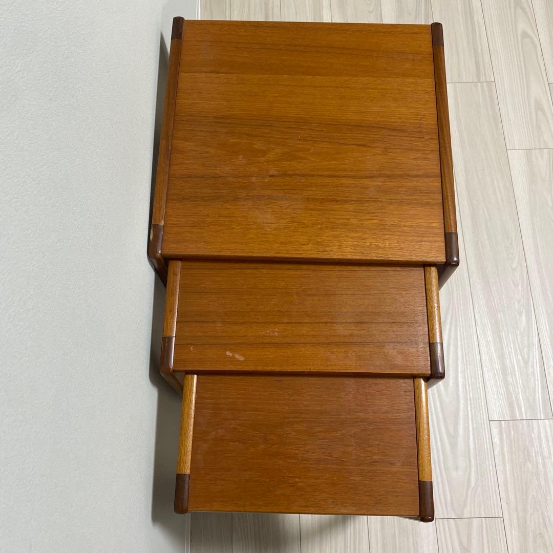 イギリス　ヴィンテージ　ネストテーブル