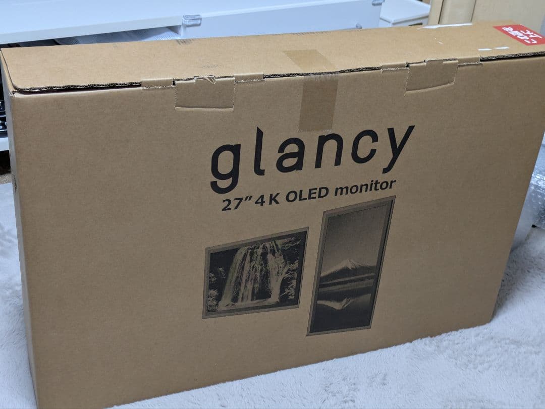 新品未開封 JOLED 4k 27インチ モニター ディスプレイ glancy