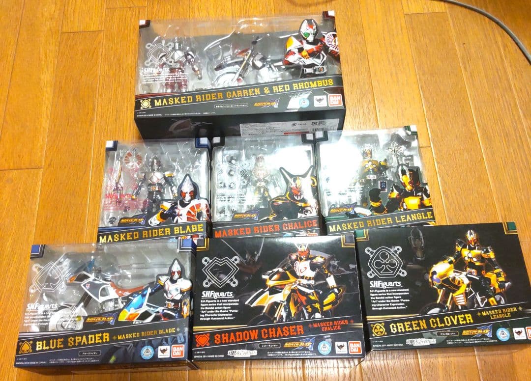 新品未開封含む　SHFiguarts 仮面ライダーブレイド　フィギュアーツ