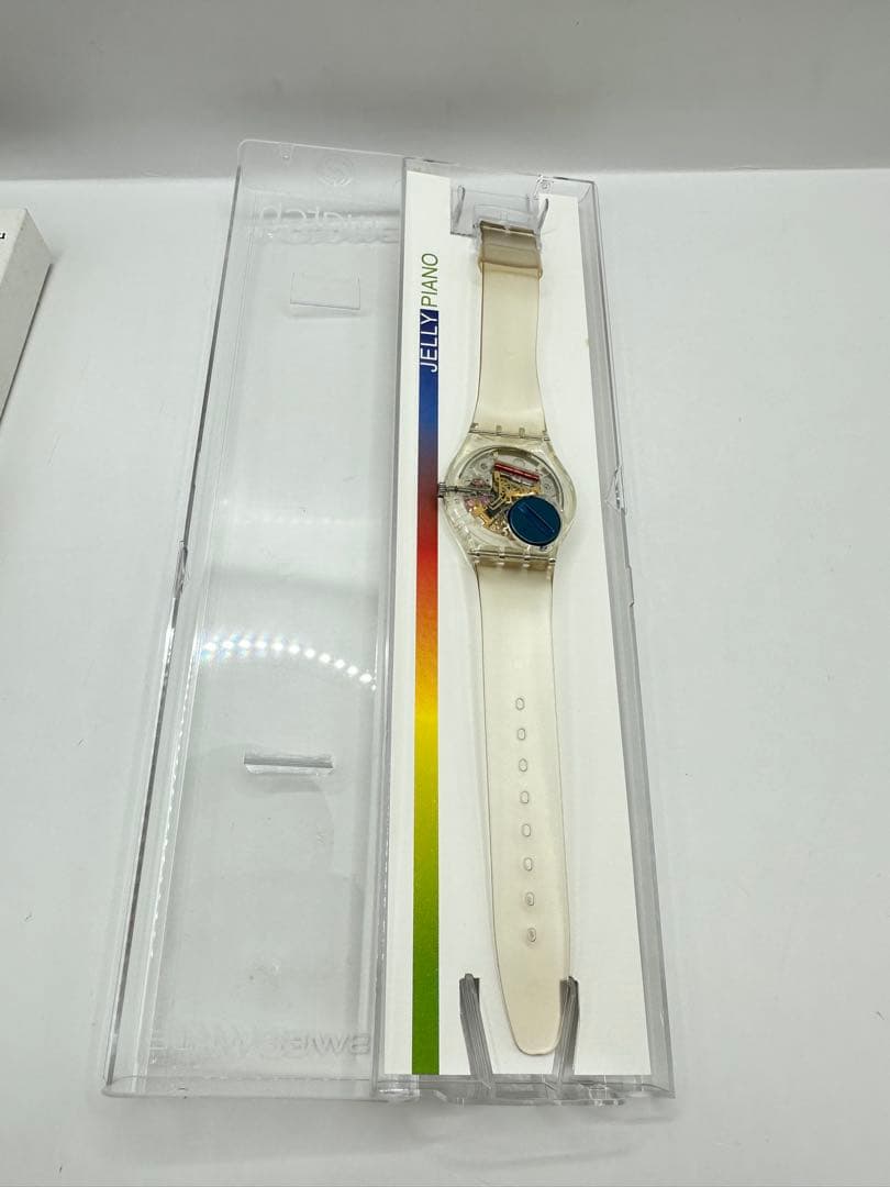 週末セール　新品未使用電池切れ　swatch JELLY PIANO