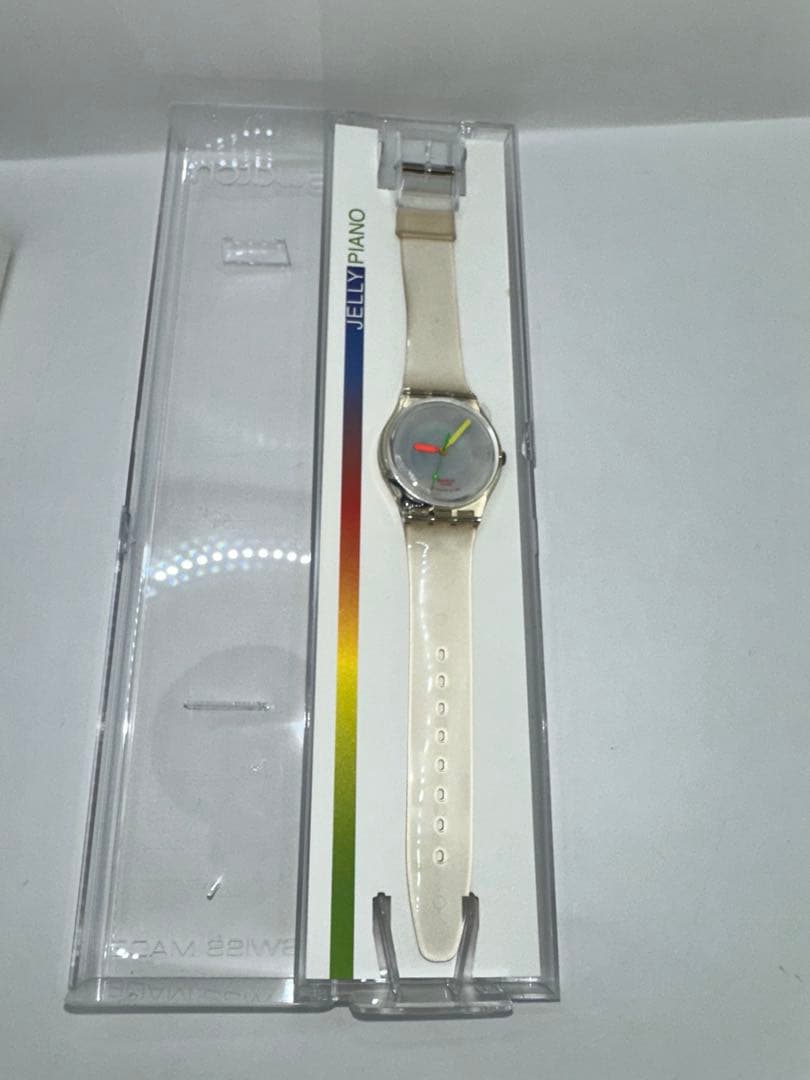 週末セール　新品未使用電池切れ　swatch JELLY PIANO