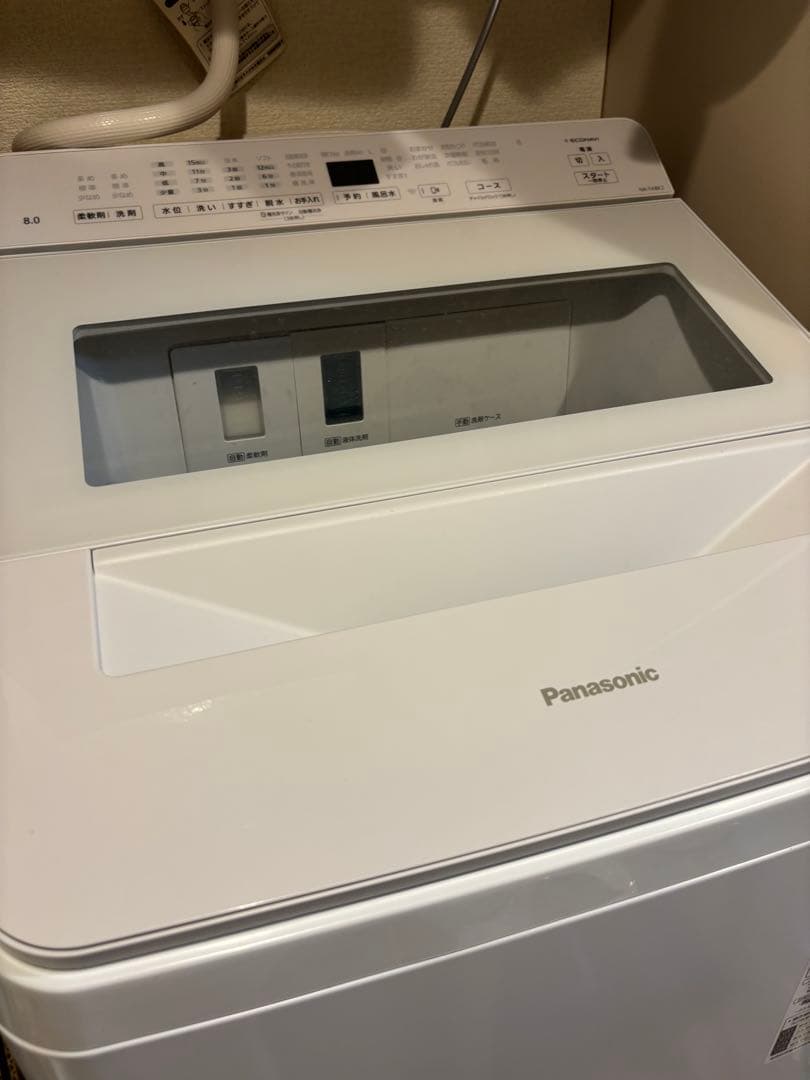 Panasonic NA-FA8K2 縦型洗濯機 2024年購入
