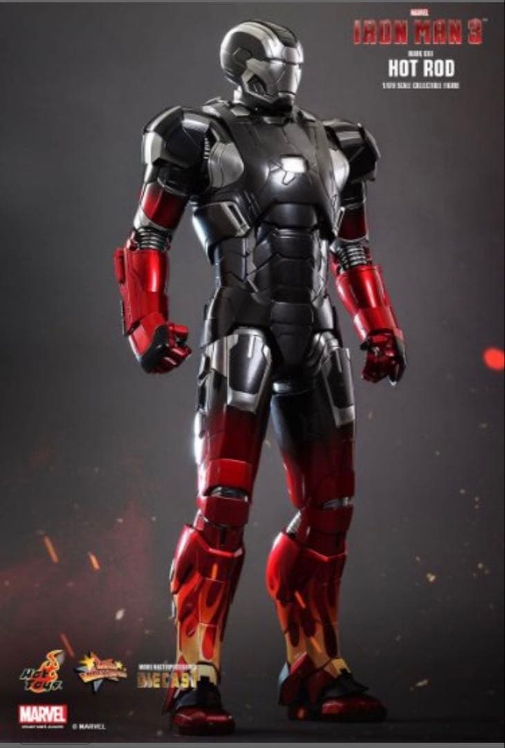 トイサピエンズ限定ホットトイズ アイアンマン3 ホットロッド