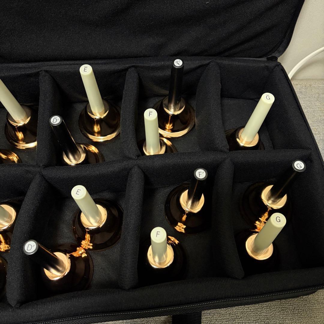 キョーリツ　MB23K/C 23音　ハンドベル　ケース付き