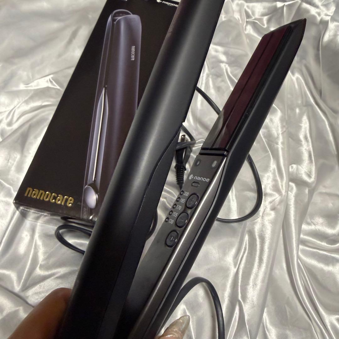 Panasonic ナノケア ナノイー ストレートヘアアイロン ブラック