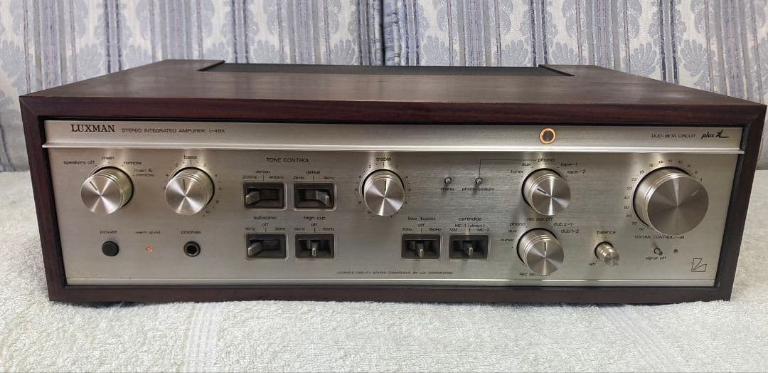 ★動作品!　LUXMAN プリメインアンプ L-48X