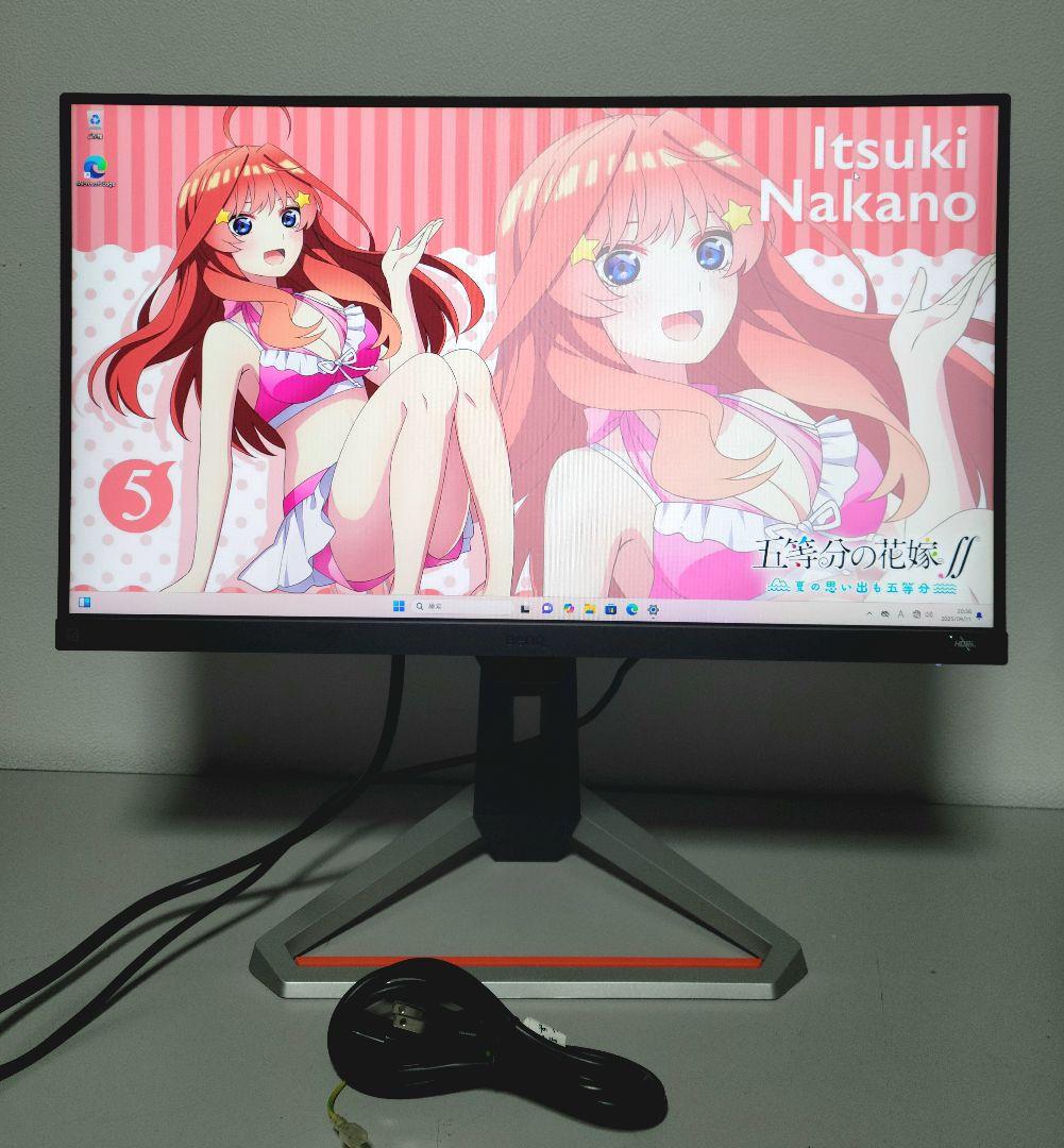 美品　2024年製 BenQ MOBIUZ EX2510S ゲーミングモニター