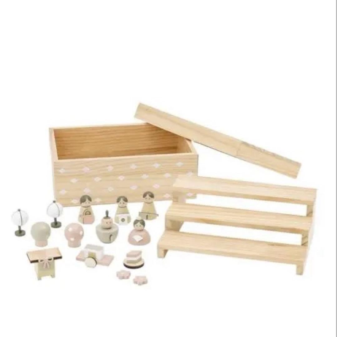 ⭐︎11日（祝）限定セール　サリュ！　収納できる雛人形