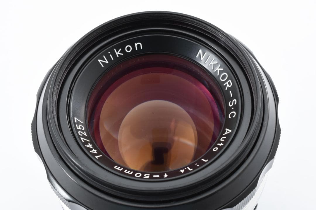 美品 ニコン NIKKOR-S.C Auto 50mm f1.4　MF M006