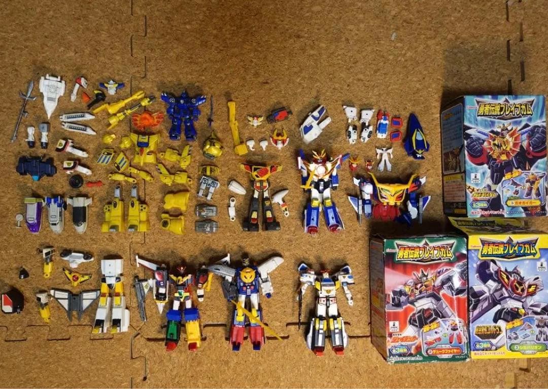 【激レア】勇者シリーズ　勇者伝説ブレイブガム & 食玩当時品ジャンク　まとめ品