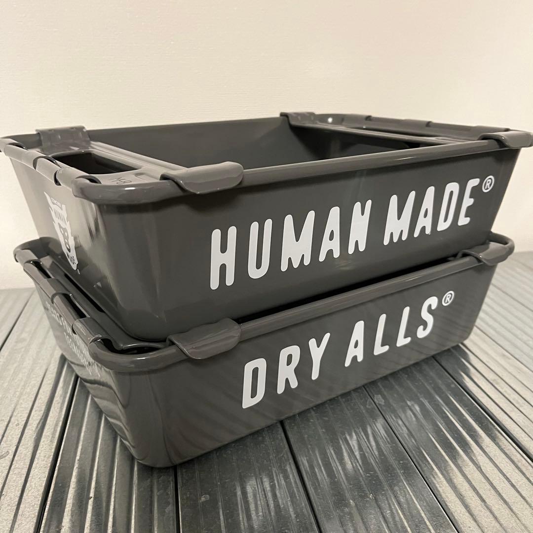 2個セット ヒューマンメイド スチールボックス コンテナ