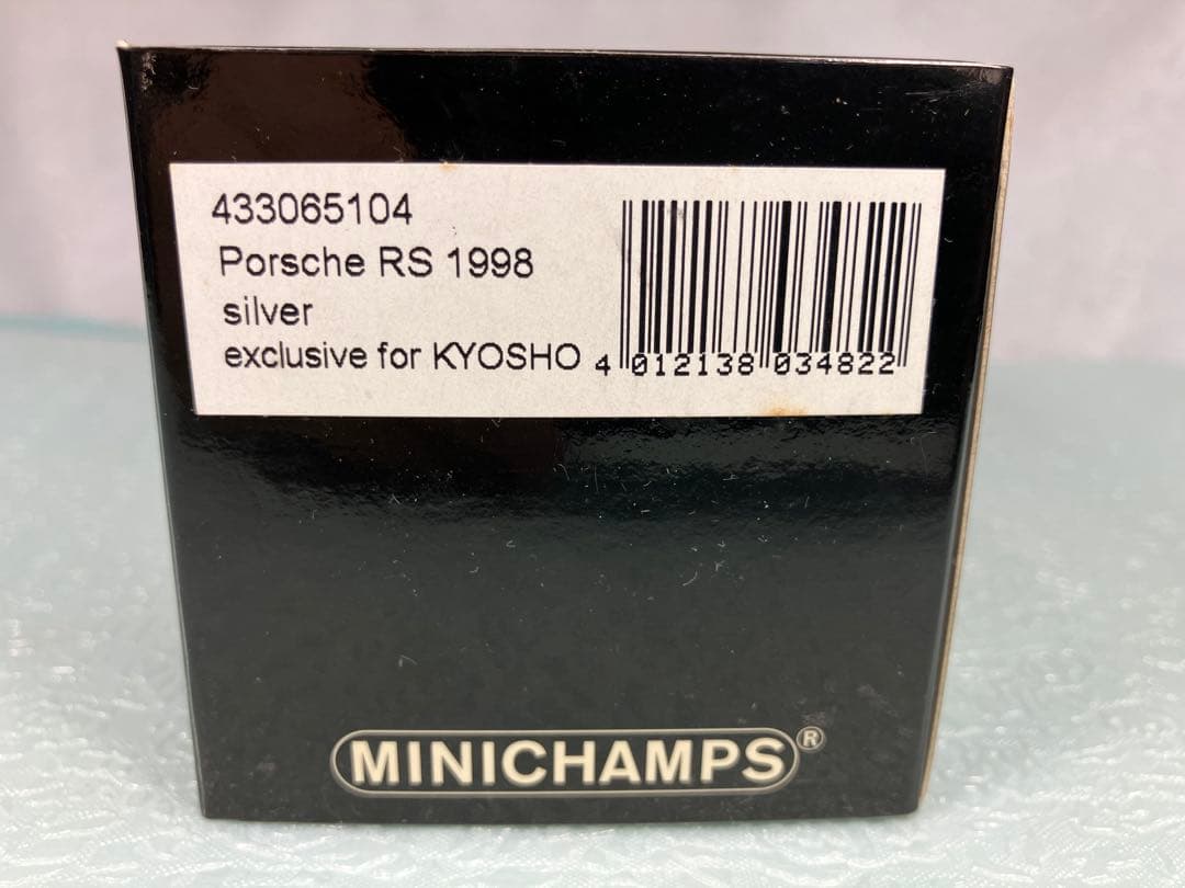 ミニチャンプス＆京商1,008台限定品　Porsche 911 RS 1998