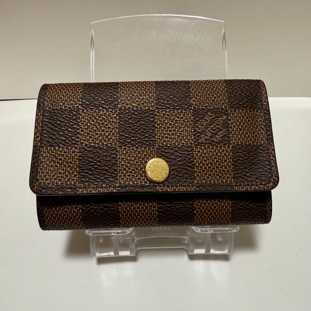 【極上品】 ルイヴィトン ダミエ ミュルティクレ6 ICチップ N62630