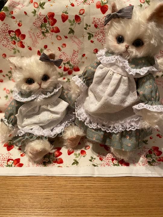 No.0 ハンドメイド双子ネコちゃん✳︎