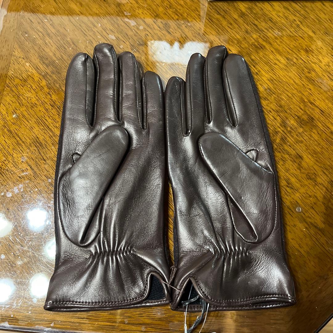 EMPORIO ARMANI ブラウン手袋