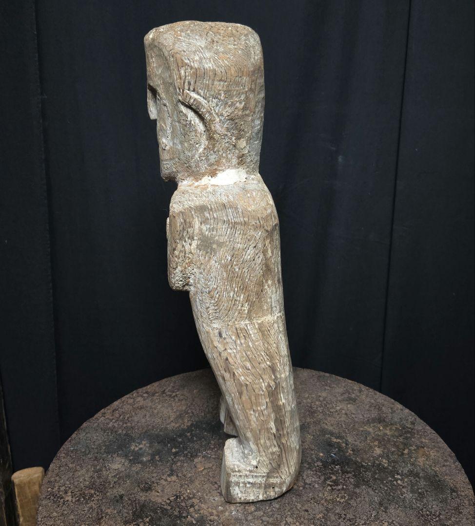 ネパール？祈りの像？彫像木彫り像プリミティブアート　プタリ？