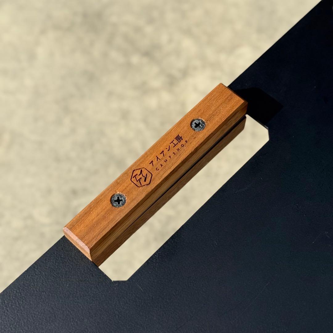 アイアン工房 サイドテーブル×2、連結ブリッジセット