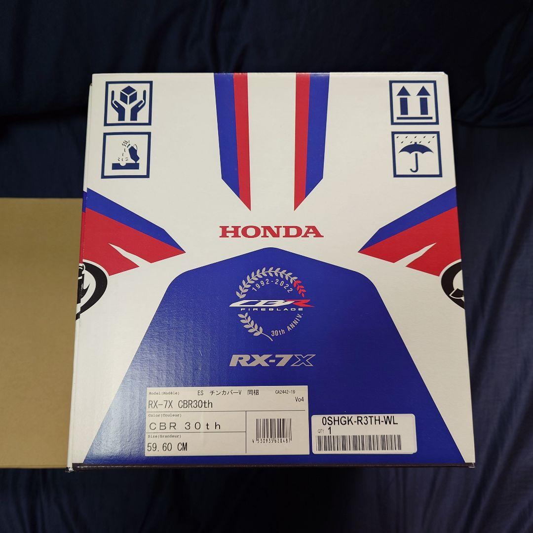 ☆新品未開封＆激レア Arai RX-7X CBR 30th記念モデル Lサイズ