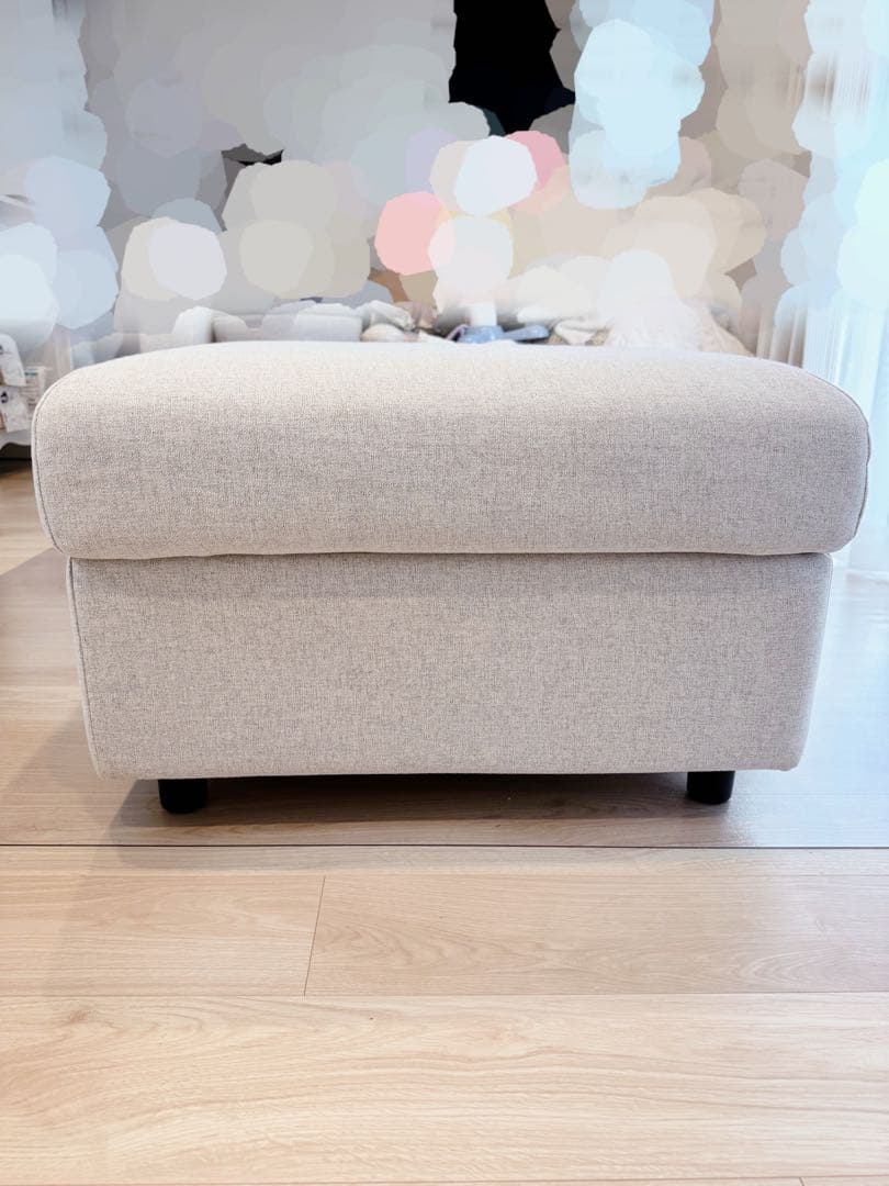 本体5000円⭐︎IKEA ヴィムレ VIMLE オットマン グンナレドベージュ