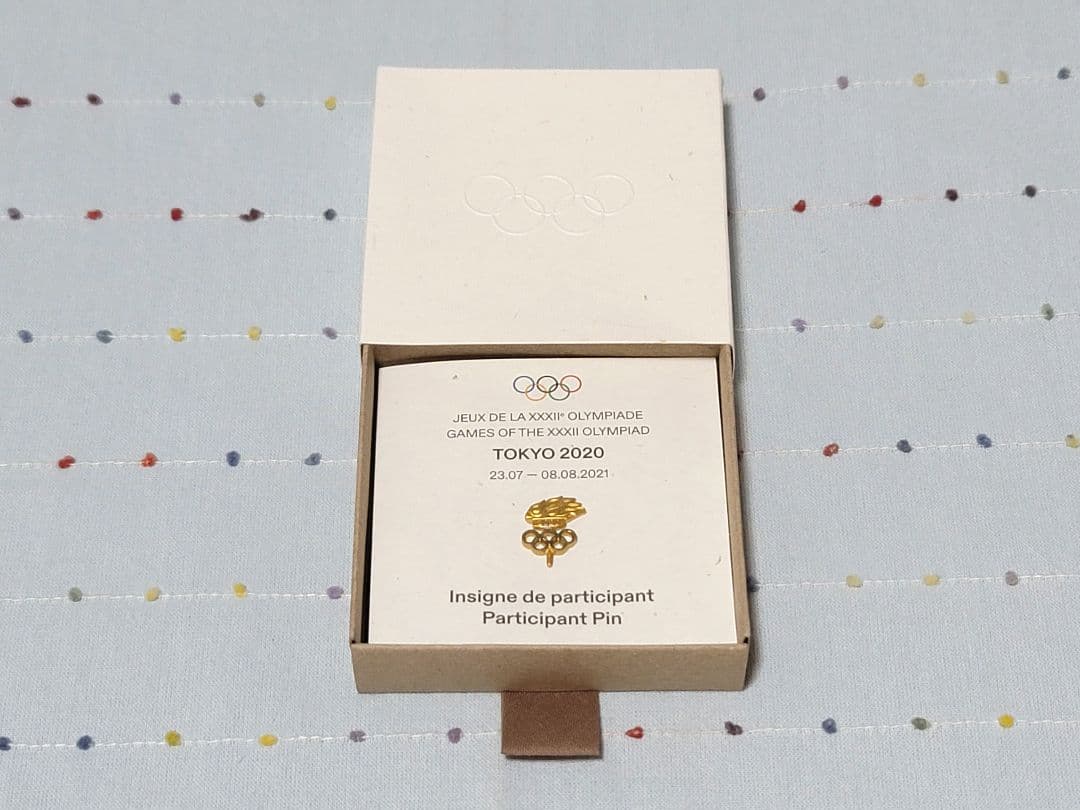 非売品 東京オリンピック 記念ピンバッジ