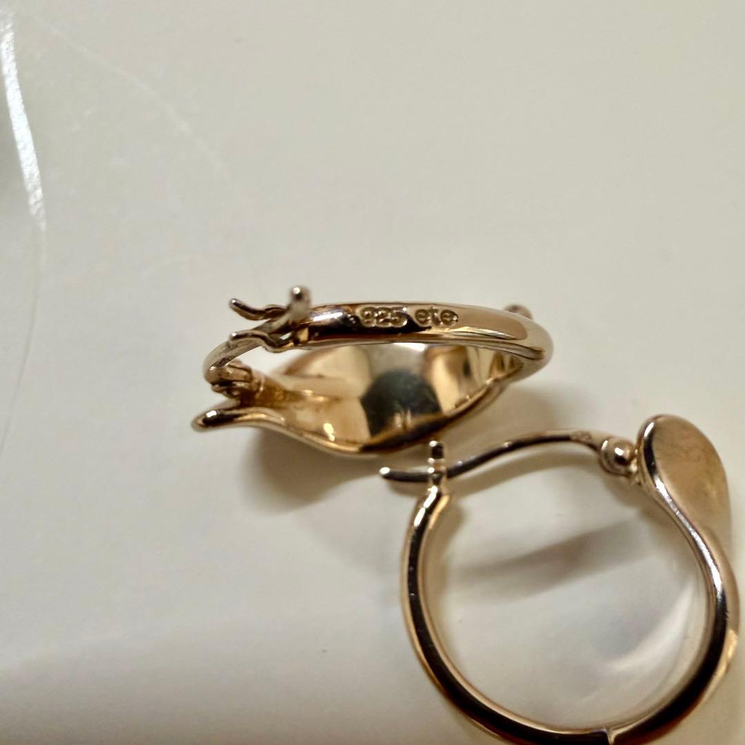 【美品】エテ フープピアス ペタル