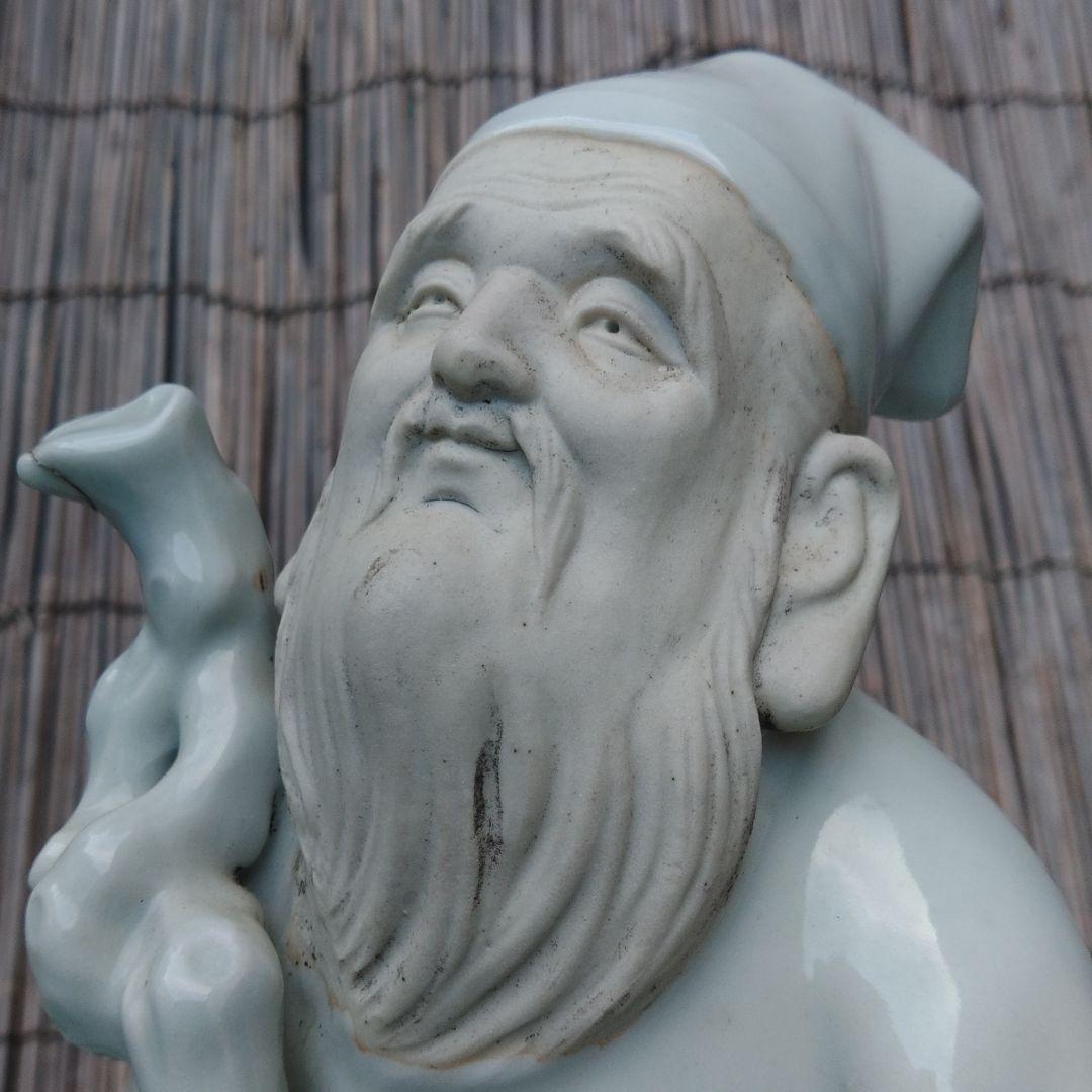 九谷焼　陶八　塑像　磁器