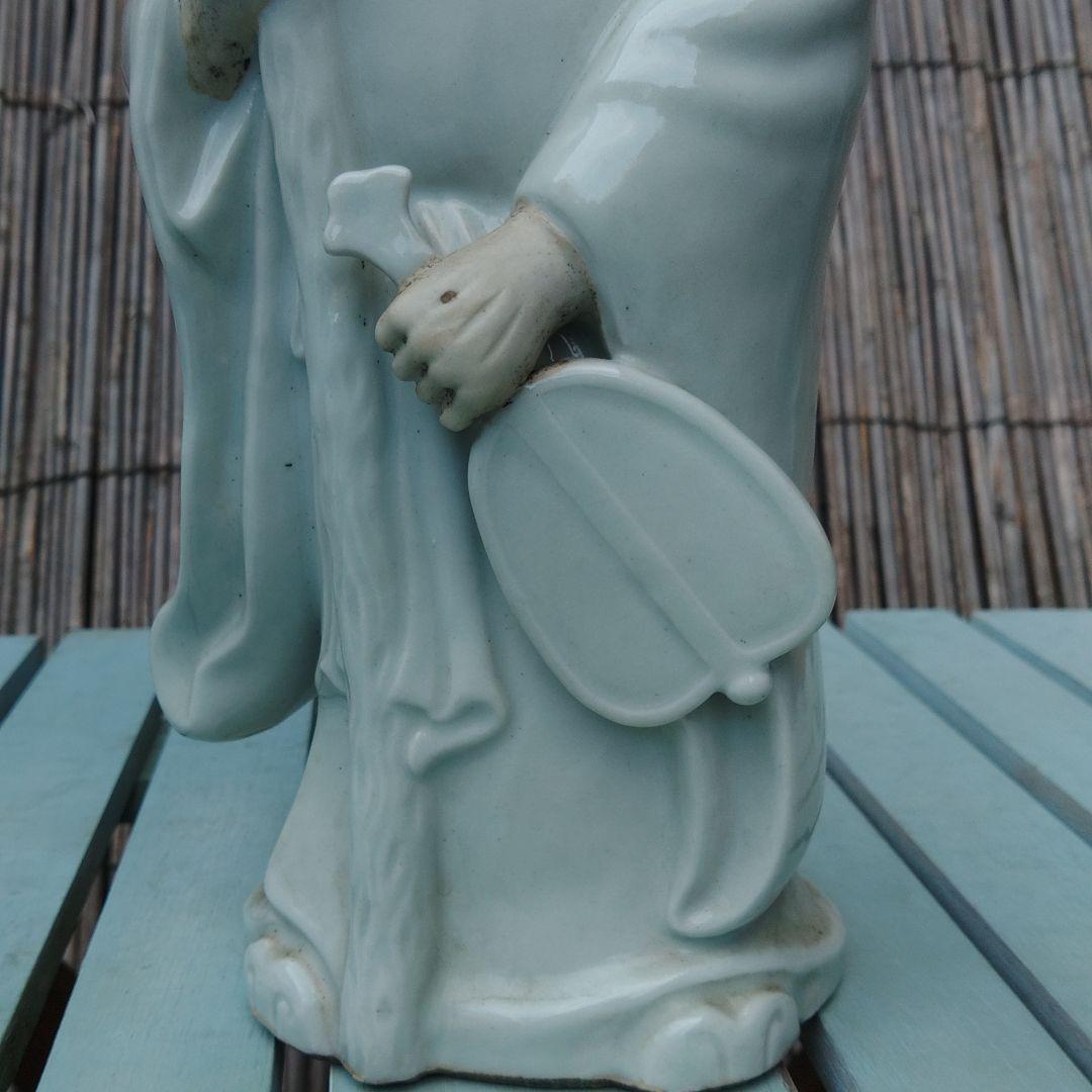 九谷焼　陶八　塑像　磁器