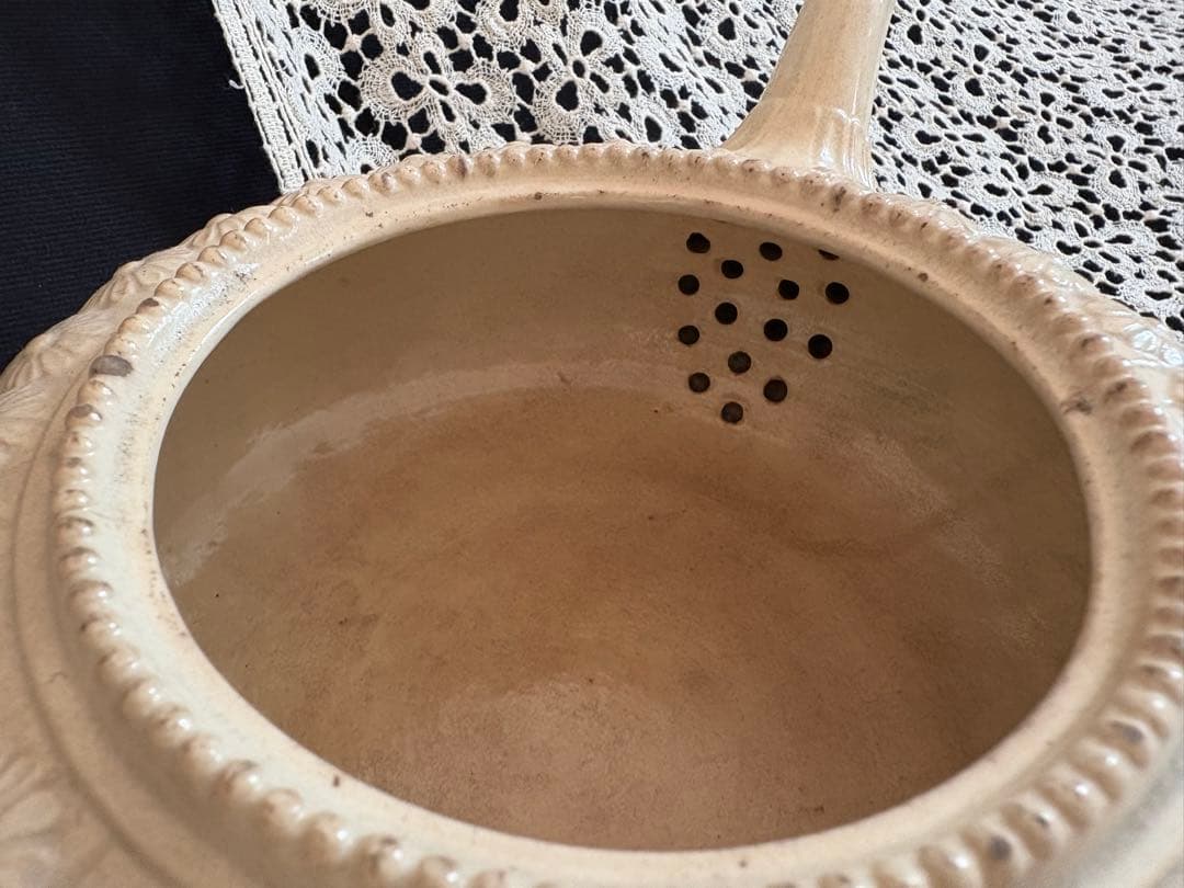 ボルドー窯　マーガレットシリーズ ティーポット フランス アンティーク